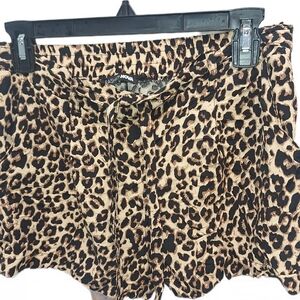 Fashion Nova Leopard Print Shorts